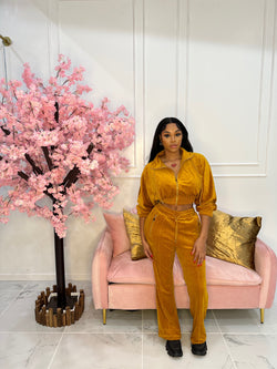 Stormy Mustard Tracksuit