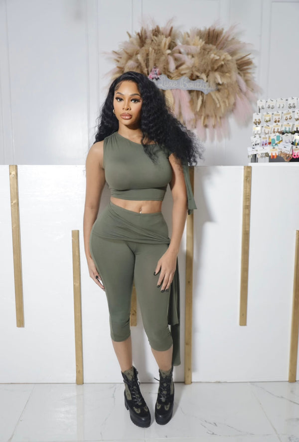 Kayla capri set